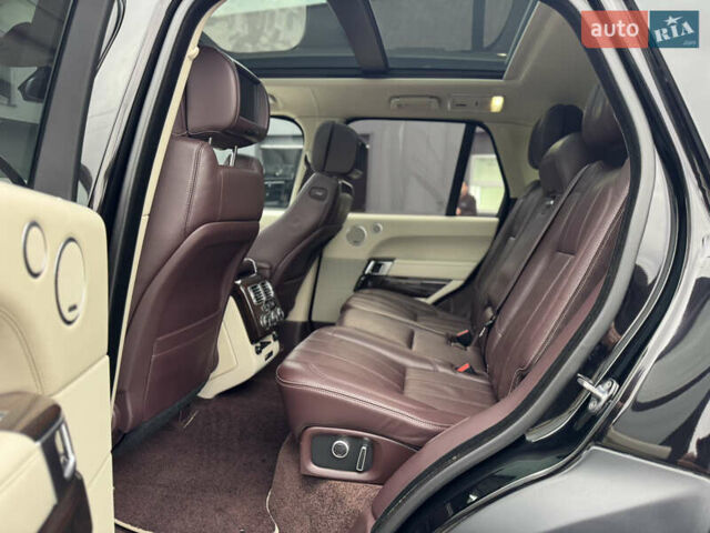 Черный Ленд Ровер Рендж Ровер, объемом двигателя 4.37 л и пробегом 188 тыс. км за 43000 $, фото 59 на Automoto.ua