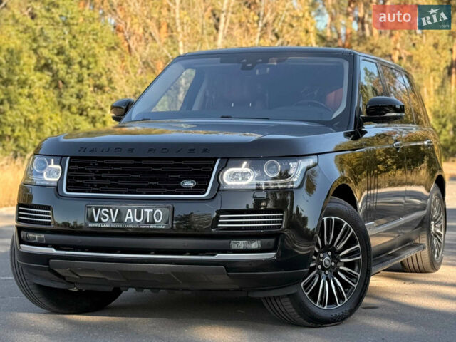 Чорний Ленд Ровер Рендж Ровер, об'ємом двигуна 4.37 л та пробігом 150 тис. км за 48888 $, фото 134 на Automoto.ua