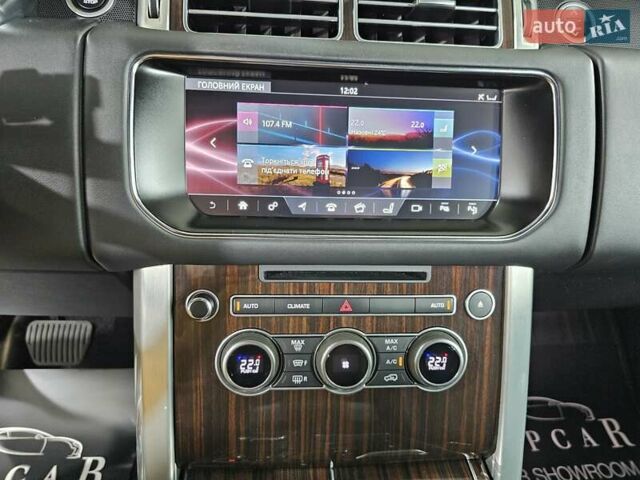 Черный Ленд Ровер Рендж Ровер, объемом двигателя 4.37 л и пробегом 116 тыс. км за 49999 $, фото 25 на Automoto.ua