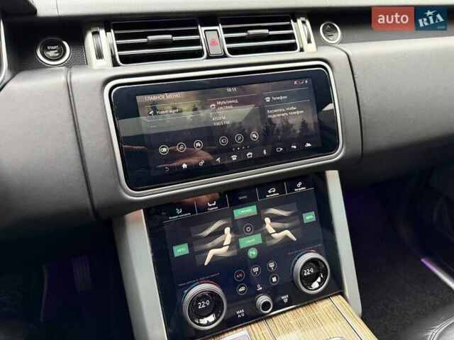 Черный Ленд Ровер Рендж Ровер, объемом двигателя 2.99 л и пробегом 104 тыс. км за 55990 $, фото 30 на Automoto.ua