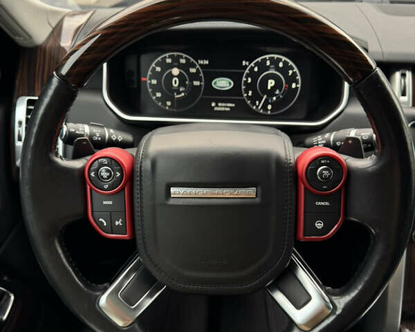 Черный Ленд Ровер Рендж Ровер, объемом двигателя 3 л и пробегом 202 тыс. км за 35000 $, фото 15 на Automoto.ua