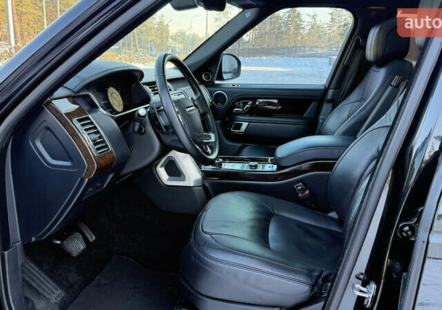 Черный Ленд Ровер Рендж Ровер, объемом двигателя 5 л и пробегом 104 тыс. км за 55900 $, фото 26 на Automoto.ua