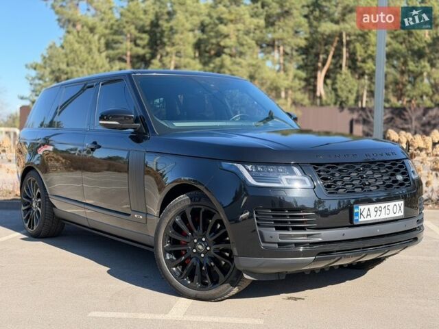 Черный Ленд Ровер Рендж Ровер, объемом двигателя 5 л и пробегом 105 тыс. км за 52000 $, фото 11 на Automoto.ua