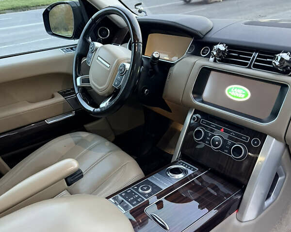 Черный Ленд Ровер Рендж Ровер, объемом двигателя 3 л и пробегом 136 тыс. км за 33000 $, фото 12 на Automoto.ua