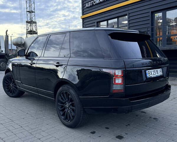 Черный Ленд Ровер Рендж Ровер, объемом двигателя 3 л и пробегом 136 тыс. км за 42000 $, фото 7 на Automoto.ua