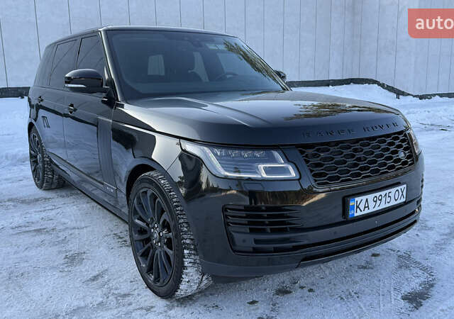 Черный Ленд Ровер Рендж Ровер, объемом двигателя 5 л и пробегом 104 тыс. км за 55900 $, фото 22 на Automoto.ua