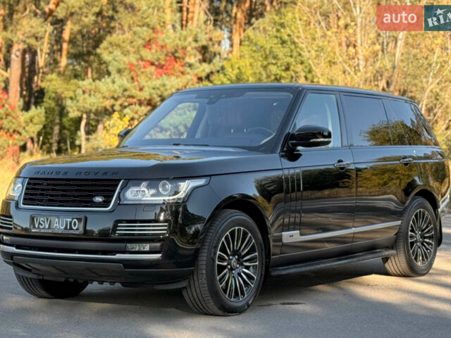 Чорний Ленд Ровер Рендж Ровер, об'ємом двигуна 4.37 л та пробігом 150 тис. км за 48888 $, фото 128 на Automoto.ua