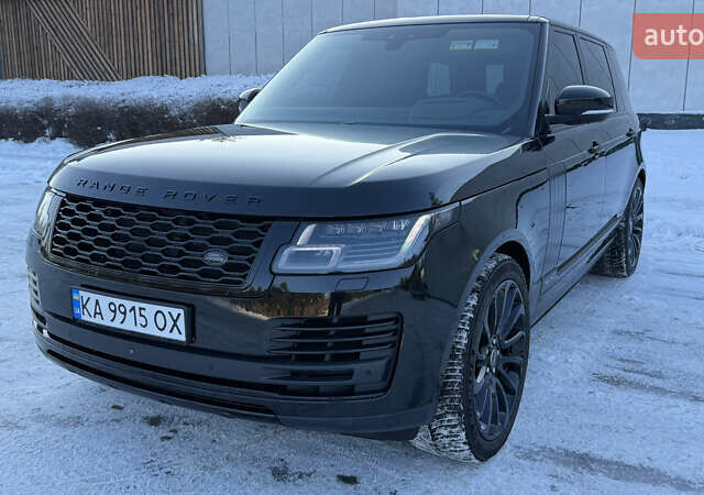 Черный Ленд Ровер Рендж Ровер, объемом двигателя 5 л и пробегом 104 тыс. км за 55900 $, фото 21 на Automoto.ua