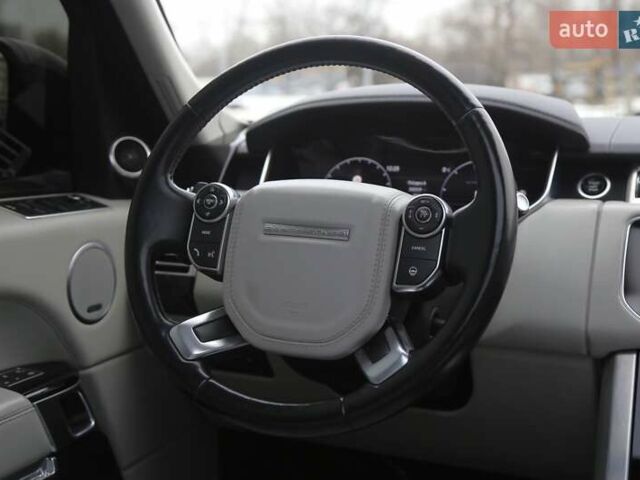 Чорний Ленд Ровер Рендж Ровер, об'ємом двигуна 5 л та пробігом 154 тис. км за 55000 $, фото 18 на Automoto.ua