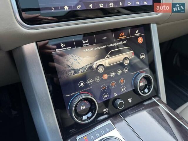 Чорний Ленд Ровер Рендж Ровер, об'ємом двигуна 2.99 л та пробігом 183 тис. км за 53900 $, фото 96 на Automoto.ua