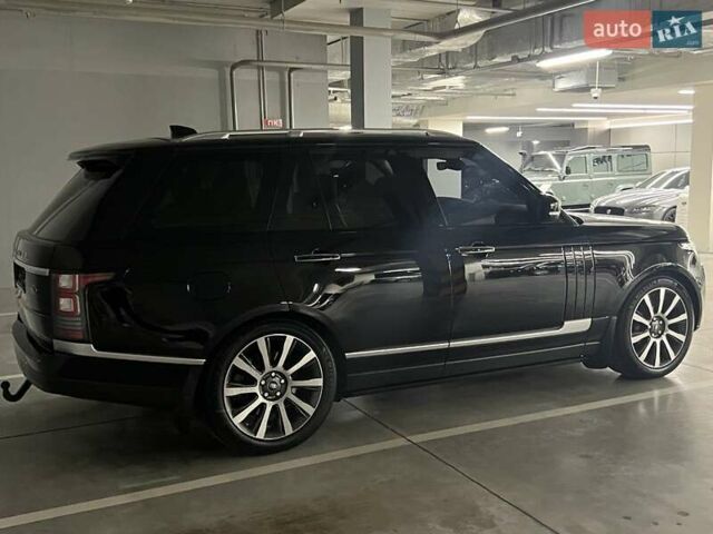 Чорний Ленд Ровер Рендж Ровер, об'ємом двигуна 4.37 л та пробігом 168 тис. км за 53900 $, фото 3 на Automoto.ua