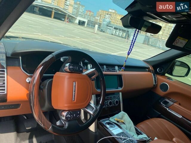 Чорний Ленд Ровер Рендж Ровер, об'ємом двигуна 4.37 л та пробігом 155 тис. км за 70000 $, фото 8 на Automoto.ua