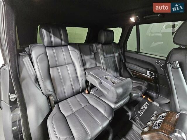 Черный Ленд Ровер Рендж Ровер, объемом двигателя 4.37 л и пробегом 116 тыс. км за 49999 $, фото 5 на Automoto.ua