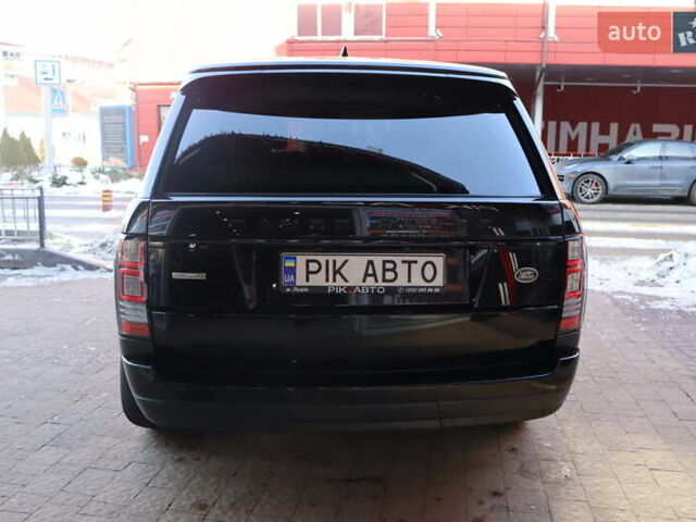 Черный Ленд Ровер Рендж Ровер, объемом двигателя 4.4 л и пробегом 109 тыс. км за 63900 $, фото 8 на Automoto.ua