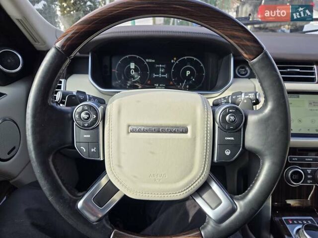 Черный Ленд Ровер Рендж Ровер, объемом двигателя 3 л и пробегом 161 тыс. км за 28000 $, фото 7 на Automoto.ua