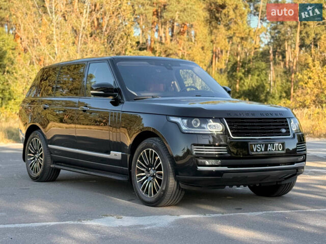 Чорний Ленд Ровер Рендж Ровер, об'ємом двигуна 4.37 л та пробігом 150 тис. км за 48888 $, фото 112 на Automoto.ua