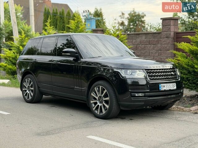 Чорний Ленд Ровер Рендж Ровер, об'ємом двигуна 4.37 л та пробігом 130 тис. км за 46900 $, фото 3 на Automoto.ua