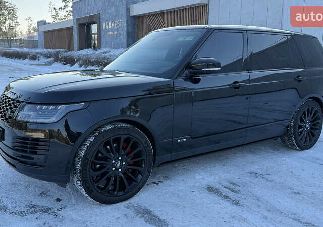 Черный Ленд Ровер Рендж Ровер, объемом двигателя 5 л и пробегом 104 тыс. км за 55900 $, фото 19 на Automoto.ua
