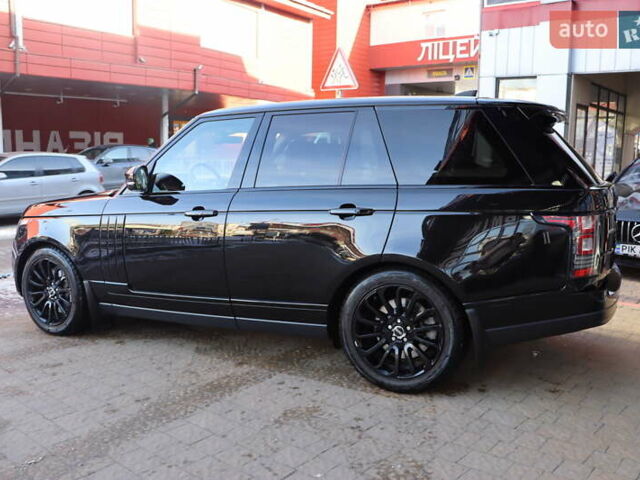 Черный Ленд Ровер Рендж Ровер, объемом двигателя 4.4 л и пробегом 109 тыс. км за 63900 $, фото 6 на Automoto.ua