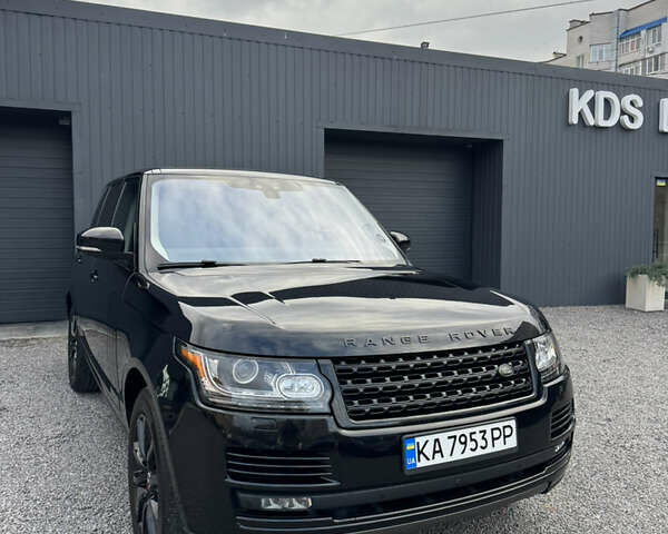 Черный Ленд Ровер Рендж Ровер, объемом двигателя 3 л и пробегом 202 тыс. км за 35000 $, фото 4 на Automoto.ua