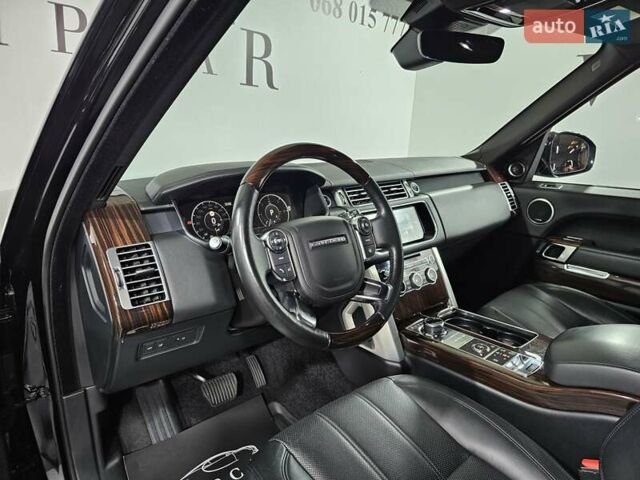 Черный Ленд Ровер Рендж Ровер, объемом двигателя 4.37 л и пробегом 116 тыс. км за 49999 $, фото 20 на Automoto.ua