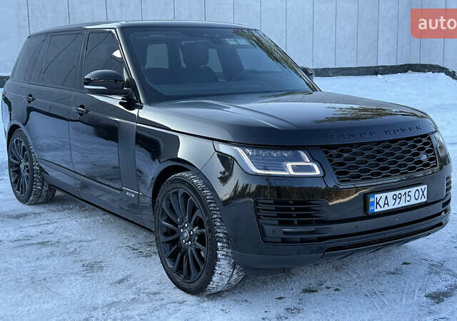 Черный Ленд Ровер Рендж Ровер, объемом двигателя 5 л и пробегом 104 тыс. км за 55900 $, фото 5 на Automoto.ua