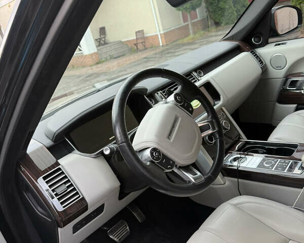 Черный Ленд Ровер Рендж Ровер, объемом двигателя 2.99 л и пробегом 197 тыс. км за 34500 $, фото 13 на Automoto.ua