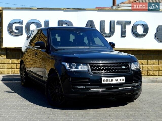 Чорний Ленд Ровер Рендж Ровер, об'ємом двигуна 4.37 л та пробігом 199 тис. км за 39999 $, фото 1 на Automoto.ua