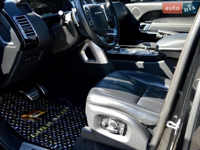 Чорний Ленд Ровер Рендж Ровер, об'ємом двигуна 4.37 л та пробігом 199 тис. км за 39999 $, фото 13 на Automoto.ua