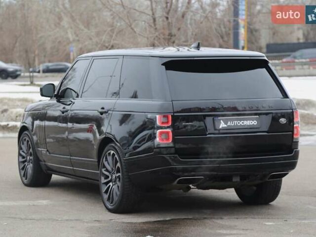 Чорний Ленд Ровер Рендж Ровер, об'ємом двигуна 5 л та пробігом 154 тис. км за 55000 $, фото 4 на Automoto.ua