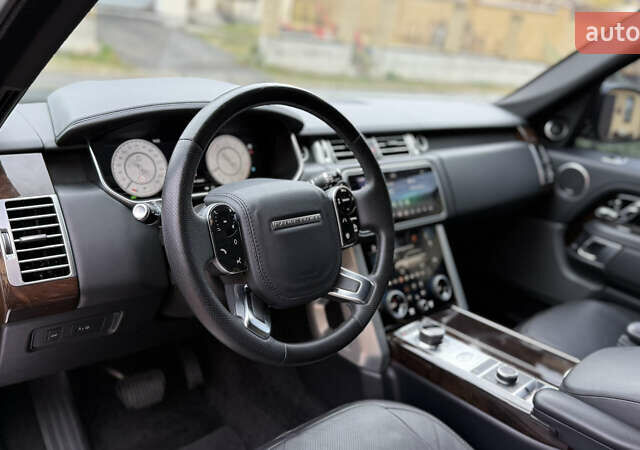 Чорний Ленд Ровер Рендж Ровер, об'ємом двигуна 5 л та пробігом 103 тис. км за 62000 $, фото 19 на Automoto.ua
