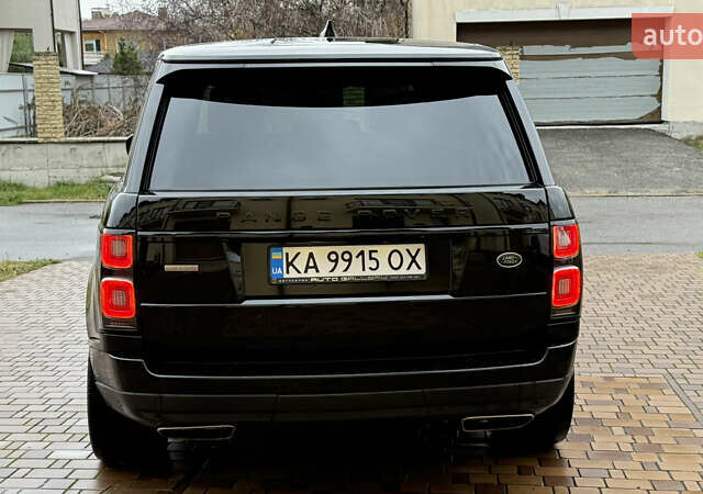 Чорний Ленд Ровер Рендж Ровер, об'ємом двигуна 5 л та пробігом 103 тис. км за 62000 $, фото 6 на Automoto.ua