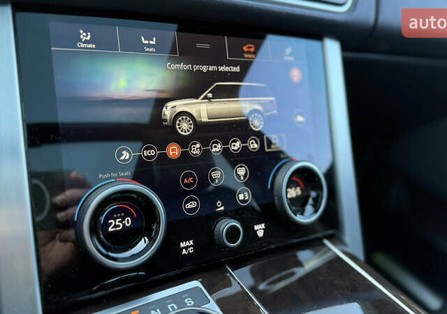 Черный Ленд Ровер Рендж Ровер, объемом двигателя 5 л и пробегом 104 тыс. км за 55900 $, фото 52 на Automoto.ua