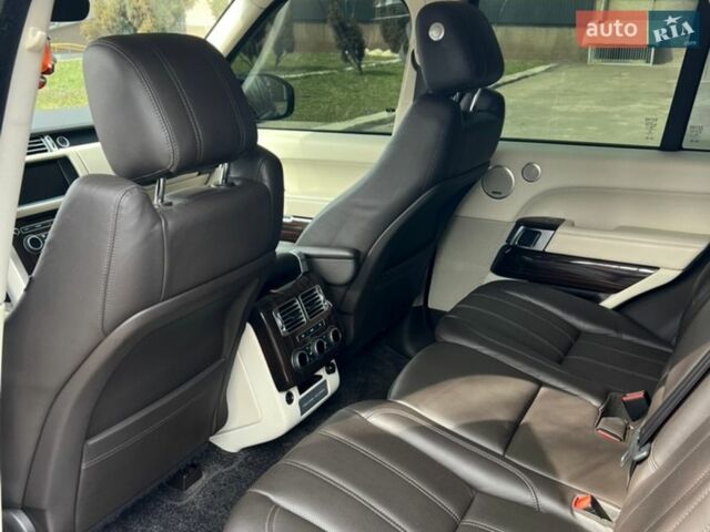 Черный Ленд Ровер Рендж Ровер, объемом двигателя 4.37 л и пробегом 179 тыс. км за 44500 $, фото 11 на Automoto.ua