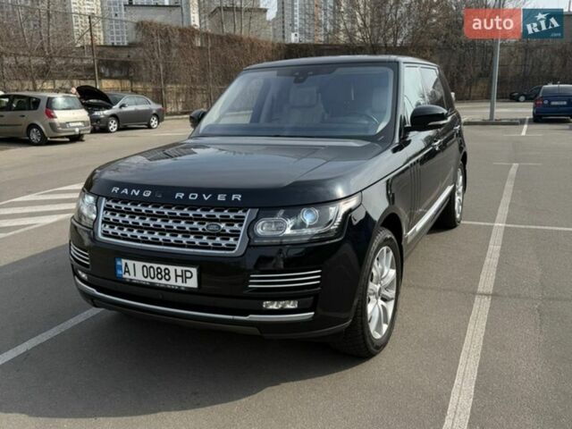 Чорний Ленд Ровер Рендж Ровер, об'ємом двигуна 4.37 л та пробігом 203 тис. км за 56500 $, фото 1 на Automoto.ua
