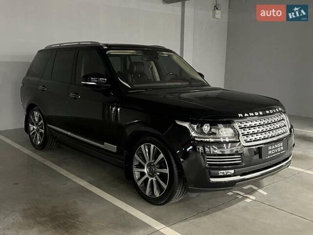 Чорний Ленд Ровер Рендж Ровер, об'ємом двигуна 4.37 л та пробігом 168 тис. км за 53900 $, фото 2 на Automoto.ua