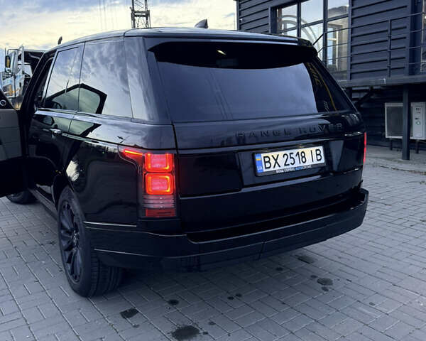 Черный Ленд Ровер Рендж Ровер, объемом двигателя 3 л и пробегом 136 тыс. км за 42000 $, фото 10 на Automoto.ua