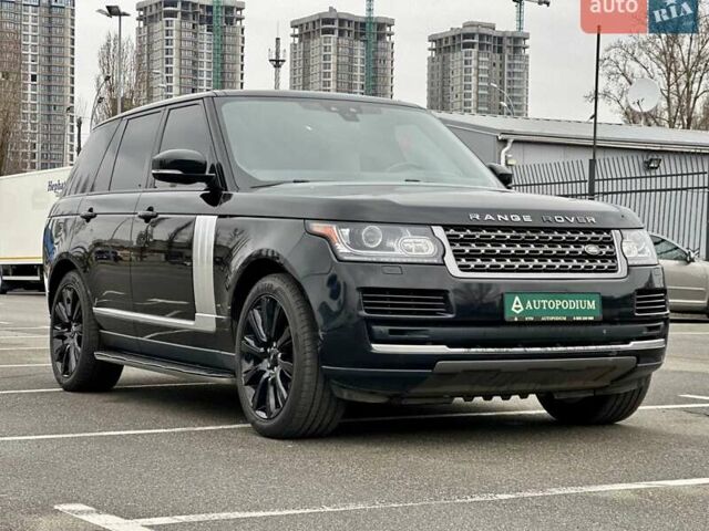 Чорний Ленд Ровер Рендж Ровер, об'ємом двигуна 3 л та пробігом 211 тис. км за 34999 $, фото 4 на Automoto.ua