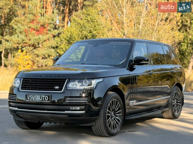 Чорний Ленд Ровер Рендж Ровер, об'ємом двигуна 4.37 л та пробігом 150 тис. км за 48888 $, фото 129 на Automoto.ua