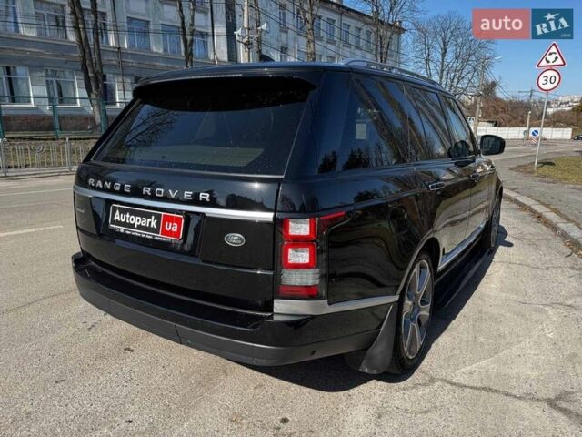Чорний Ленд Ровер Рендж Ровер, об'ємом двигуна 4.4 л та пробігом 168 тис. км за 49840 $, фото 6 на Automoto.ua