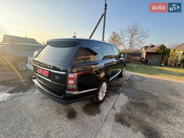 Чорний Ленд Ровер Рендж Ровер, об'ємом двигуна 3 л та пробігом 212 тис. км за 28000 $, фото 17 на Automoto.ua