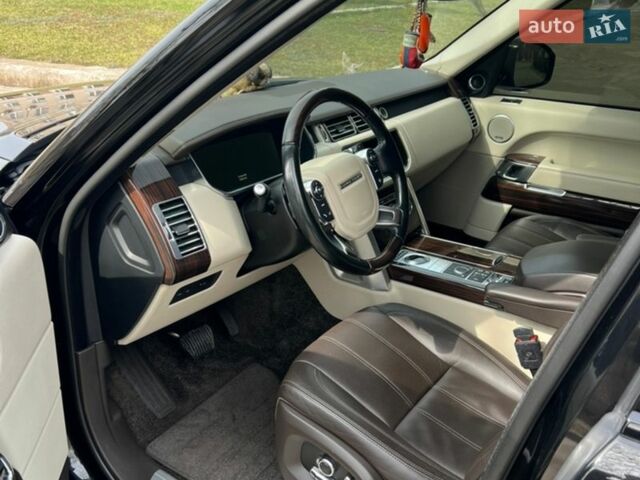 Черный Ленд Ровер Рендж Ровер, объемом двигателя 4.37 л и пробегом 179 тыс. км за 44500 $, фото 8 на Automoto.ua