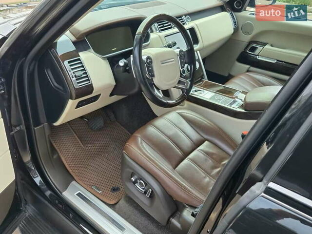 Чорний Ленд Ровер Рендж Ровер, об'ємом двигуна 4.4 л та пробігом 134 тис. км за 53999 $, фото 13 на Automoto.ua