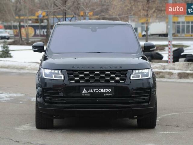 Чорний Ленд Ровер Рендж Ровер, об'ємом двигуна 5 л та пробігом 154 тис. км за 55000 $, фото 1 на Automoto.ua