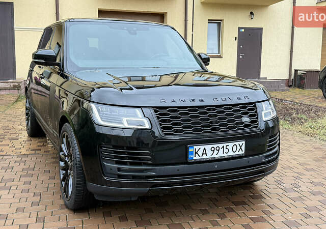 Чорний Ленд Ровер Рендж Ровер, об'ємом двигуна 5 л та пробігом 103 тис. км за 62000 $, фото 11 на Automoto.ua