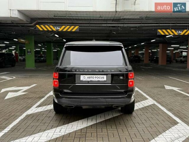 Черный Ленд Ровер Рендж Ровер, объемом двигателя 2.99 л и пробегом 104 тыс. км за 55990 $, фото 5 на Automoto.ua