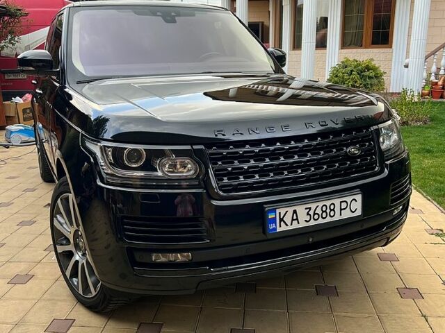 Черный Ленд Ровер Рендж Ровер, объемом двигателя 4.4 л и пробегом 186 тыс. км за 50000 $, фото 8 на Automoto.ua