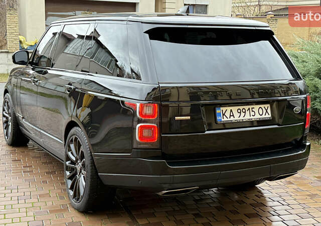 Чорний Ленд Ровер Рендж Ровер, об'ємом двигуна 5 л та пробігом 103 тис. км за 62000 $, фото 5 на Automoto.ua