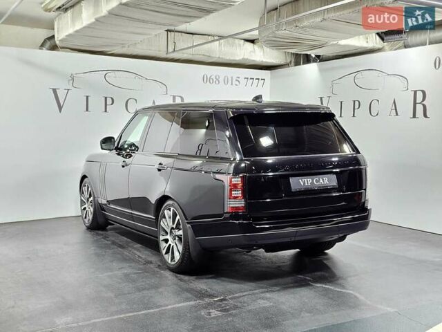 Черный Ленд Ровер Рендж Ровер, объемом двигателя 4.37 л и пробегом 116 тыс. км за 49999 $, фото 6 на Automoto.ua