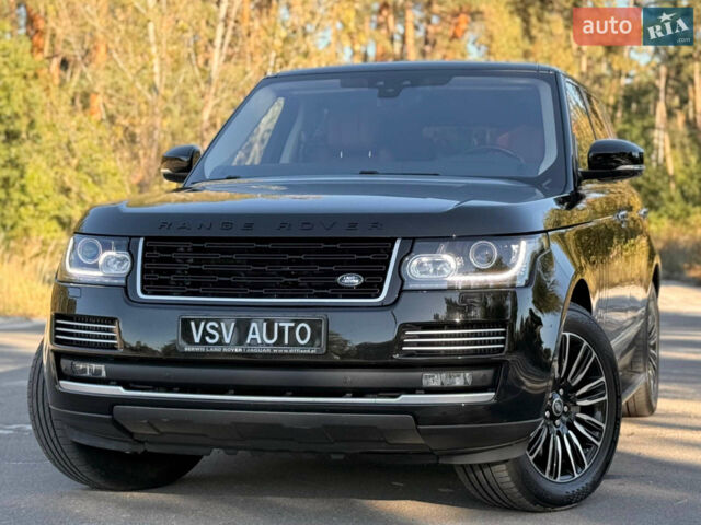 Чорний Ленд Ровер Рендж Ровер, об'ємом двигуна 4.37 л та пробігом 150 тис. км за 48888 $, фото 138 на Automoto.ua